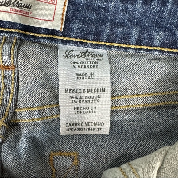 Levi Strauss Signature Stretch Low-rise Bootcut Jeans Woman’s 6M - Picture 5 of 11